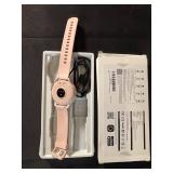 Pink-Gold Smartwatch Model T6W008 with Charger