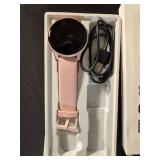 Pink-Gold Smartwatch Model T6W008 with Charger