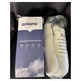 Yusfa Rolling Tote Bag Set with Donama Memory Foam Pillow