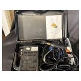 Portable Electric Steam Cleaner with Accessories in Case