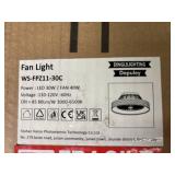 Depuley Dinglilighting LED Ceiling Fan Light WS-FPZ11-30C