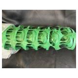 Green Plastic Temporary Mesh Garden Fence Roll