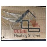 QEEIG Brown Floating Shelves Set FS008-60-023BN
