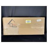 QEEIG Brown Floating Shelves Set FS008-60-023BN
