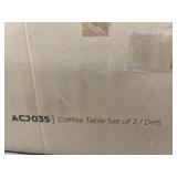 WLIVE Coffee Table Set of 2 ACJ035 - Boxed