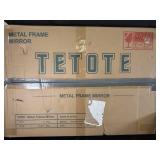 Tetote Metal Frame Mirror in Box