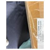 White End Table with Power Outlets, 2 Drawers, New in Box