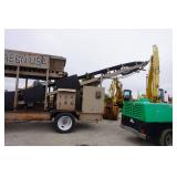 Trom 615 Trommel Screen USA Trailer With Screen Drum & Conveyor System