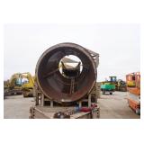 Trom 615 Trommel Screen USA Trailer With Screen Drum & Conveyor System