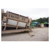 Trom 615 Trommel Screen USA Trailer With Screen Drum & Conveyor System