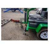 National Signal Hybrid Tow Behind Solar Sign/Light Trailer