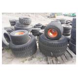 Full Set Titan & Goodyear Tractor Turf Tires