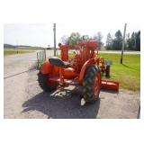 Allis Chalmers WWD45 Loader Tractor With Belly Mount Blade