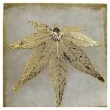 24K Gold Plated Real Leaf Ornament in Gift Box