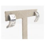 Snorre Norwegian Sterling Silver Earrings