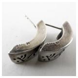 Snorre Norwegian Sterling Silver Earrings