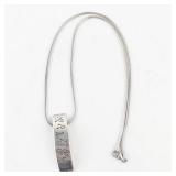 Snorre Norwegian Sterling Silver Pendant Necklace.