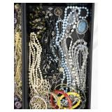 Large Costume Jewelry Collection with Necklaces, Bracelets, and Earrings