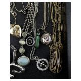 Collection of Assorted Necklaces and Pendants