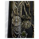 Tray of Assorted Costume Jewelry Necklaces and Pendants
