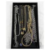 Assorted Costume Necklaces and Chains Collection