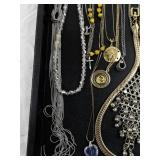 Assorted Costume Necklaces and Chains Collection