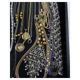 Assorted Costume Necklaces and Chains Collection