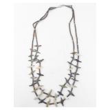 Zuni Style Fetish Animal Necklace with Multi-Stone Beads
