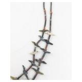 Zuni Style Fetish Animal Necklace with Multi-Stone Beads