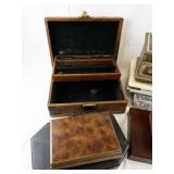 Collection of 10 Vintage and Decorative Jewelry and Trinket Boxes