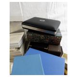 Assorted Vintage and Modern Jewelry Boxes and Display Cases Collection