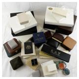 Assorted Jewelry Gift and Display Boxes Collection