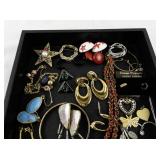Assorted Costume Jewelry Lot with Necklaces, Bracelets, and Earrings