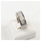 ArtCarved Two-Tone Sterling Silver Men