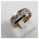 ArtCarved Two-Tone Sterling Silver Men