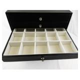 Black Multi-Drawer Jewelry Organizer Storage Box