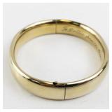 12KG Gold Filled Engraved Bangle Bracelet