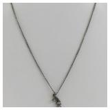 Sterling Silver Love Pendant Necklace