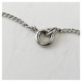 Sterling Silver Horse Head Pendant Necklace