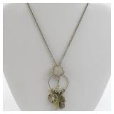 Sigrid Olsen Base Metal Necklace with Charms 18 in