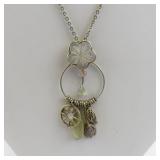 Sigrid Olsen Base Metal Necklace with Charms 18 in