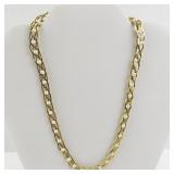 Avon Faux Pearl and Gold Tone Chain Necklace