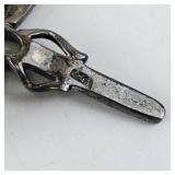 Sterling Silver 925 Dragonfly Brooch with Marcasite Stones