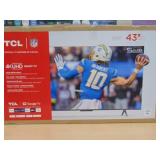 43 Inch TCL Class S5 4K UHD HDR LED Smart TV with Google TV43s551g
