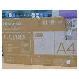 40 Inch Hisense 40" Android LED Smart TV A4H Series 40A4H