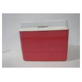Red Rubbermaid Cooler