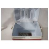 Red Rubbermaid Cooler