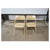 2 Metal Folding Chairs