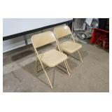 2 Metal Folding Chairs