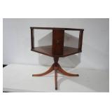Antique Side Table with Acorn Pedestal